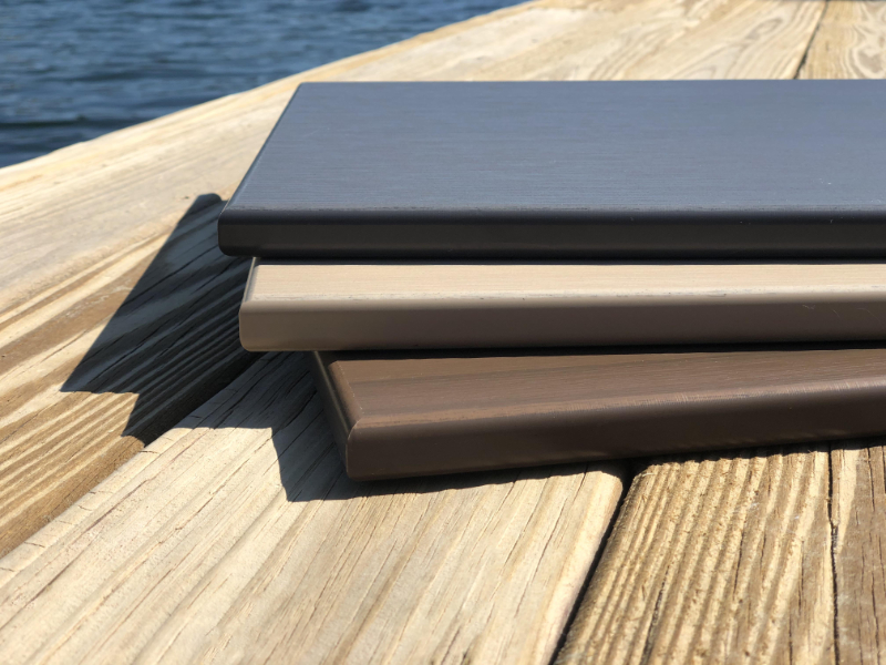 polygrain deck closeup of samples